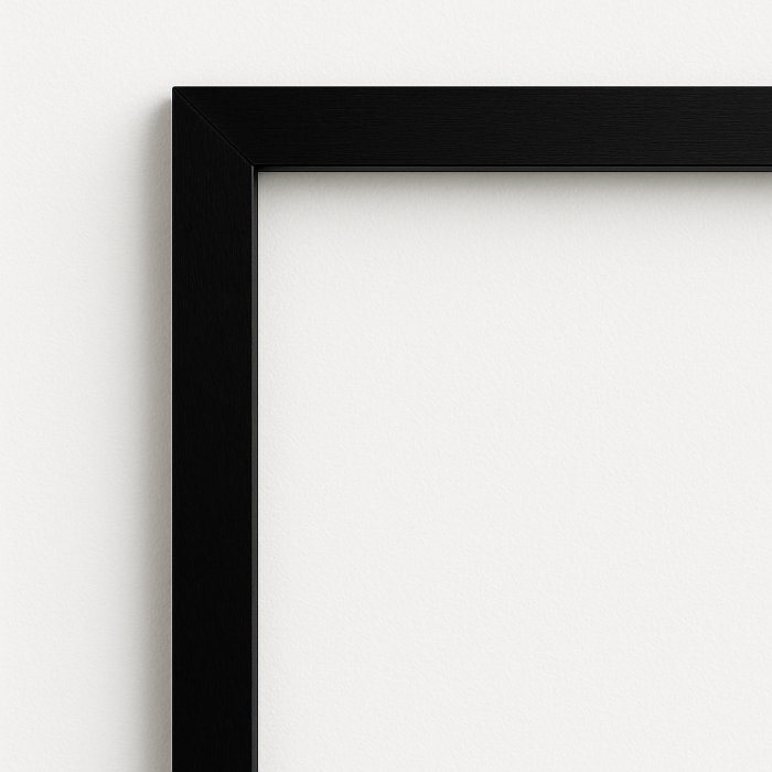 Black frame corner