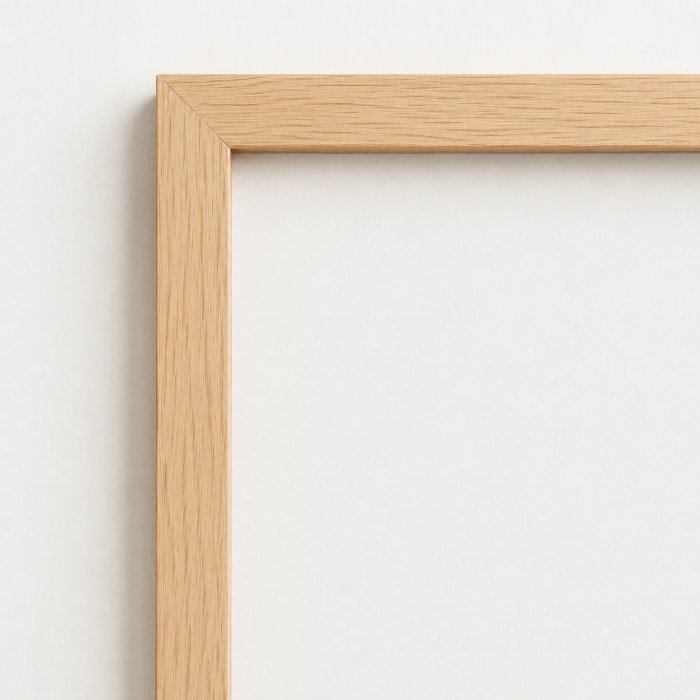 Oak frame corner